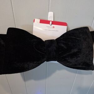 Celebrate It Black Velvet Bow